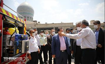 آیین افتتاح و بهره برداری از پروژه های سازمان اتشنشانی و رونمایی از تجهیزات و ماشین آلات سازمان مدیریت پسماند 37