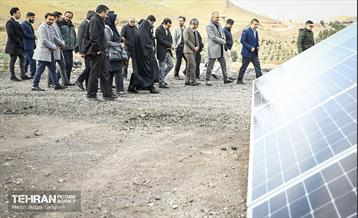 افتتاح نیروگاه خورشیدی 130 کیلو‌واتی  12