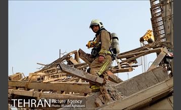 به پاس رشادت و ازخودگذشتگی آتش نشانی تهران 8