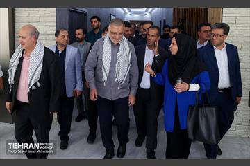 مراسم رونمایی از پروژه های عمرانی فدراسیون فوتبال 7