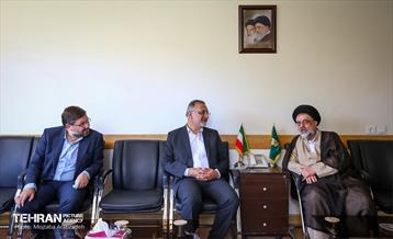 دیدار شهردار تهران با تولیت حرم حضرت عبدالعظیم حسنی(ع) 1