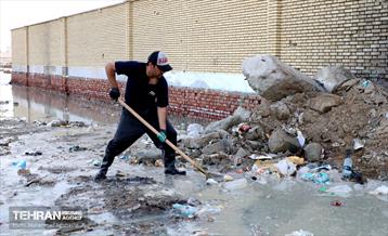 امدادرسانی تیم مدیریت بحران تهران به مناطق سیل‌زده سیستان و بلوچستان 24