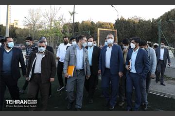 بازدید شهردار تهران از منطقه 14
