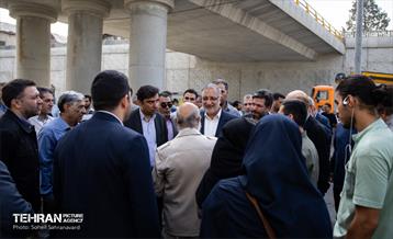 گشایش ادامه بزرگراه یادگار امام(ره) پس از ۱۴ سال توقف