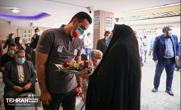 استقبال اهالی منطقه 17 از صادق بیگدلی قهرمان پاراالمپیک 2020 توکیو 7