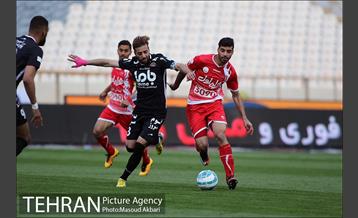 دیدار پرسپولیس و سیاه جامگان در لیگ برتر فوتبال