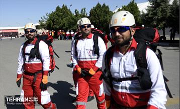 مانور امداد و نجات جمعیت هلال احمر 15