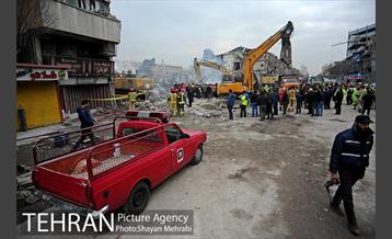 هشتمین روز آواربرداری ساختمان پلاسکو-2 38