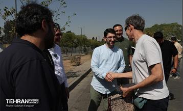 دوچرخه سواری دیپلمات‌های مقیم تهران 2