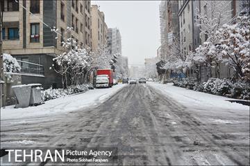 بارش برف زمستانی در تهران-2 34