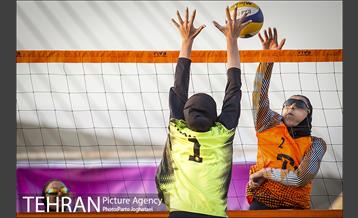 مسابقات والیبال ماسه‌ای زنان تهران 12