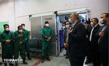 حضور مدیران شهری در حرم امام راحل(ره)، مزار شهدا و بازدید از غسالخانه بهشت زهرا(س) 17