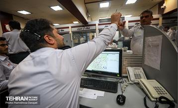 ستاد فرماندهی آتش‌نشانی ویژه سه‌شنبه آخر سال 16