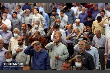 حضور شهردار تهران در نماز جمعه 19