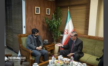 دیدار سخنگوی شهرداری تهران با سفیر سنگاپور 12