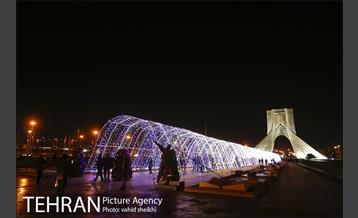 تونل نوری میدان آزادی 23