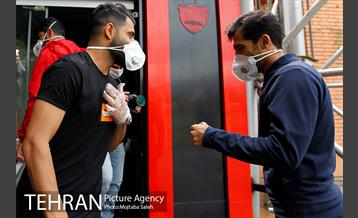 آزمایش و تست تشخیص کرونا ویژه کادر فنی و بازیکنان پرسپولیس  16