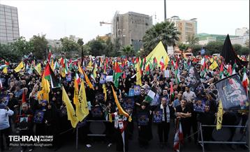 اجتماع مردم تهران در محکومیت جنایت رژیم صهیونیستی 41