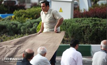 اقامه نماز عید فطر در محله بهرود 34