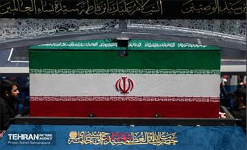 تشییع پیکر آقای شهید ایران