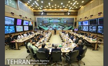 جلسه ستاد مدیریت بحران به مدیریت سیدمحمدعلی افشانی شهردار تهران 7