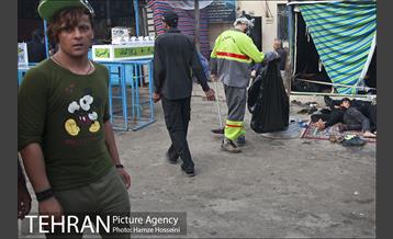 ارائه خدمات نیرو های خادم الحسین (ع) در کربلا 30