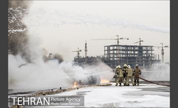 مانور عملیاتی اطفای حریق 21