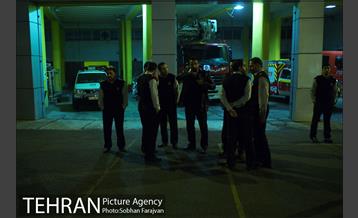 بازدید از ایستگاه های شهدای آتش نشان پلاسکو 3