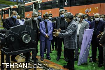بازدید علی آقامحمدی از شرکت واگن سازی تهران 15