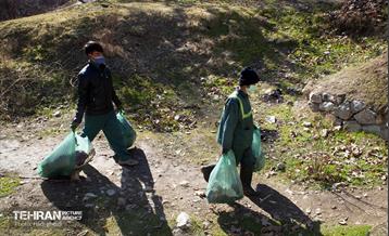 دومین روز اجرای طرح ضربتی پاکسازی دره فرحزاد 13