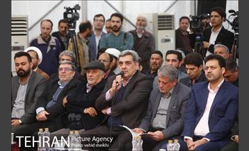 آیین بهره برداری از پروژه مدیریت شهری در منطقه 20 8