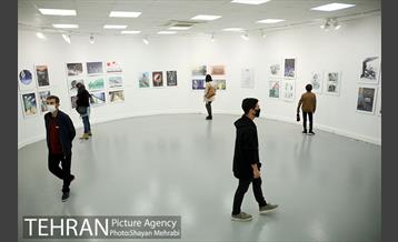 بازدید احمد مسجد جامعی از نمایشگاه تهران از منظر هنرمندان 16