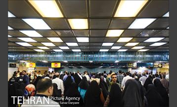 خدمات‌رسانی مترو تهران به نمازگزاران عیدسعیدفطر 12