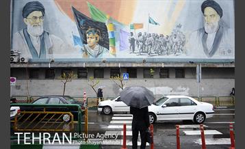 بارش باران بهاری در تهران 26