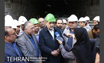 بازدیدشهردار تهران از پروژه های زیرگذر گیشا و استاد معین 30