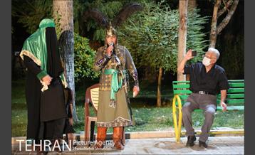 برگزاری اعزای حسینی در بوستان قصر منطقه هفت 20