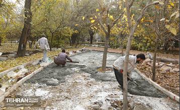 مراحل احداث پروژه ی باغ باهنر 13