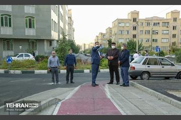 بازدید معاون هماهنگی امور مناطق از منطقه 5