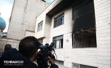 بازدید خبرنگاران رسانه‌های خارجی از تخریب اموال عمومی شهر 26