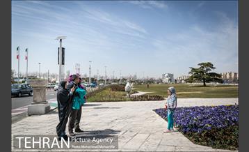 آماده سازی میدان آزادی در آستانه نوروز ۹۸ 9