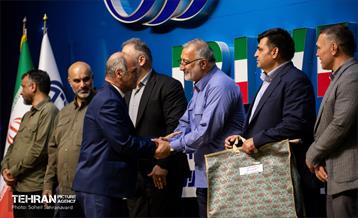 مراسم کلنگ‌زنی احداث مجموعه ورزشی شهدای اقتدار