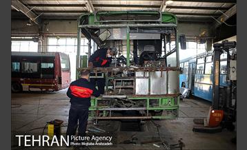 مرکز تعمیر و بازسازی اتوبوس های شهری 18