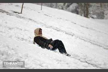 بارش برف در تهران 33