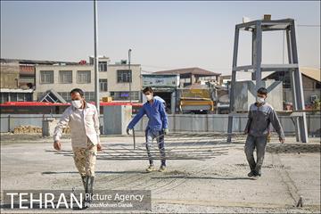 عملیات عمرانی میدان محمدیه 21