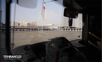 آیین رونمایی از ۱۱۰ دستگاه اتوبوس در ناوگان حمل و نقل عمومی 7