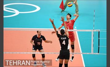 دیدار والیبال ایران و مصر در المپیک ریو 15