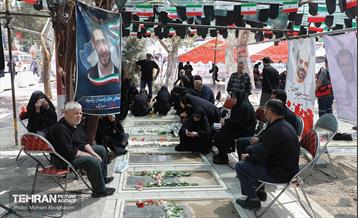 مزار شهدای مقاومت ملی در قطعه 42 بهشت زهرا (س) 28