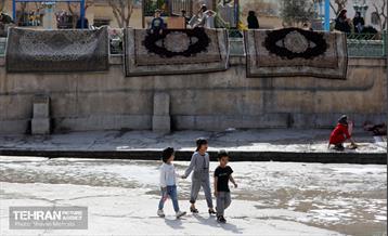 قالیشویی سنتی در چشمه علی 57