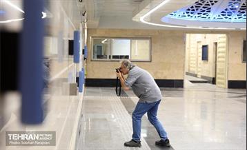 بازدید فعالان فضای مجازی از ایستگاه مریم مقدس(س) 3