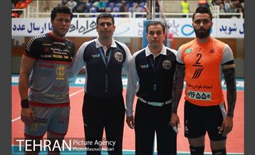 دیدار سایپا تهران و بانک سرمایه در لیگ برتر والیبال 14